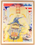 Memory of San Francisco by Anthony Green, Watercolour and pastel, offered Mar 2022
