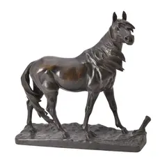 Untitled by Leon Bureau, bronze, sold Mar 2022