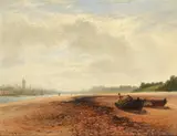 Liverpool by Henry Dawson, 1870, Oil on panel, sold Feb 2022