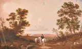 Untitled by Robert Finlay McIntyre, Watercolour and oil on card, offered Feb 2022