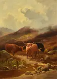 Untitled by Edward Henry Holder, Oil on canvas, sold Feb 2022