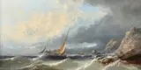 Going to the Rescue by William Henry Williamson, 1877, Oil on canvas Indistinctly signed and dated, offered Feb 2022