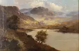 Cadair Idris, Tal-y-Llyn, North Wales Oil on canvas Signed and dated 1909 (lower left), titled and inscribed (verso) 51 x 76.5cm (20 x 30 in.) by H Cooper, 1909, Oil on canvas, sold Feb 2022