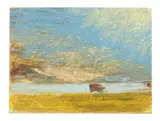 He must be away rambling for I've not seen him since Oil on panel 12 x 16cm (4½ x 6¼ in.) Provenance: John Martin Gallery, London by Melita Denaro, Oil on panel, sold Feb 2022