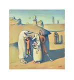 Pinguinu sala Oil on canvas Signed (lower right); further signed, titled and dated 2003 (verso) 70 x 65cm (27½ x 25½ in.) Unframed by Biruta Delle, 2003, Oil on canvas, offered Feb 2022