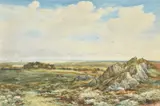 In Bradgate Park, Leicestershire Watercolour Signed and dated 1882 (lower right) 59 x 89cm (23 x 35 in.) by James Orrock, 1882, Watercolour, offered Feb 2022