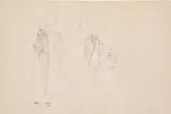 Untitled by Karl Mediz, Pencil, coloured crayon with white heightening, offered Feb 2022