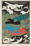 Eye and Camera: Marble, Red, Black etc by John Piper, Screenprint in colours, offered Feb 2022