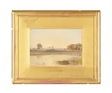 Pangbourne on the Thames by George Arthur Fripp, watercolor, sold Jan 2022