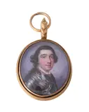A gentleman by Nathaniel Hone, 1750, oil, sold Dec 2021