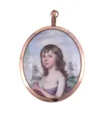 A young girl by Thomas Peat, oil, sold Dec 2021