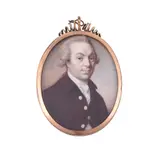 A gentleman by Y Charles Hayter, 1805, Watercolour on ivory, oval, sold Dec 2021