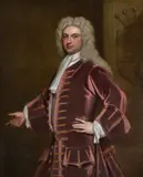 William Coventry by Godfrey Kneller, 1720, Oil on canvas laid to boardSigned and dated, sold Dec 2021
