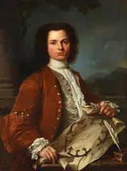 Portrait of a Gentleman by Sebastiano Ceccarini, oil, sold Dec 2021