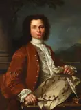 Portrait of a Gentleman by Sebastiano Ceccarini, oil, sold Dec 2021
