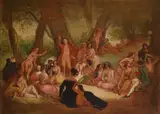 Fête ChampêtreOil on canvas54.5 x 75cm (21¼ x 29½ in.) by William Edward Frost, oil, offered Dec 2021