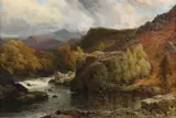 The angler by John Brandon Smith, 1874, oil, sold Dec 2021