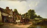 And Edward Charles Williams by William Shayer Sr., oil, sold Dec 2021