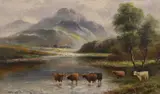 Lock Delaney by William Langley, oil on canvas, sold Feb 2023