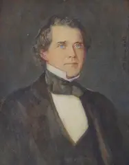 Portrait of W by Frederick Samuel Beaumont, watercolour, offered Feb 2023