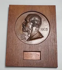Untitled by Frank Bowcher, 1903, bronze, sold Feb 2023