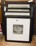 Nine pen by Rebecca Morse, ink and mixed, sold Feb 2023