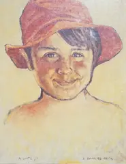 A Summer's Day by Alan White, oil on canvas, sold Feb 2023