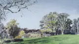 Kenward House by Ada Hill Walker, watercolour, sold Feb 2023