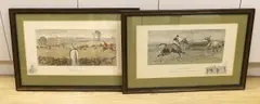 The Finest View in Europe by Charles Johnson Payne, pencil and blindstamped, sold Feb 2023