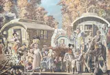 After Dame Laura Knight by Clarence E. Blackburn, oil, sold Jan 2023
