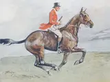 The Sparrow - Catchin Sort by Charles Johnson Payne, print, sold Jan 2023