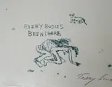 Every Bodies Been There by Tracey Emin, lithograph, sold Jan 2023