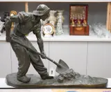 Le Ramasseur de Goemon by Amedeo Gennarelli, bronze, sold Jan 2023