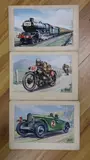 Legends of Speed by Roland Davies, watercolor, sold Dec 2022