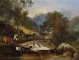 And Thomas Sidney Cooper CVO RA by James Baker Pyne, oil on canvas, sold Dec 2022