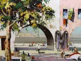 Untitled by Cecil Rochfort D'Oyly-John, oil on canvas, sold Dec 2022