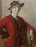 Untitled by James Stroudley, oil on canvas, sold Dec 2022