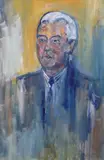 Untitled by James Lawrence Isherwood, oil on canvas, sold Dec 2022