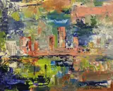 Balluta Bay / Malta' oil on board signed and titled verso, with price 76gns 39 x 49cm ***CONDITION REPORT*** Good clean condition, later plain wood frame by James Lawrence Isherwood, oil on board, sold Dec 2022