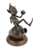 A Chelsea Flower Show Centenary bronze model of Jackpot by David Goode, 2011, bronze, sold Dec 2022