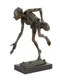 Snailmaker by David Goode, 2010, bronze, sold Dec 2022