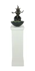 Jackpot by David Goode, 1998, bronze and marble, sold Dec 2022