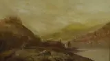 The River at Conway by James Baker Pyne, oil on canvas, sold Dec 2022