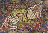 Search by Barbara Tribe, watercolour, sold Nov 2022