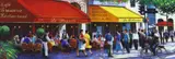 Parisienne boulevard by E. Anthony Orme, pastel, sold Nov 2022