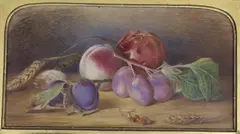 Untitled by Mary Elizabeth Duffield, 1887, watercolour, sold Nov 2022