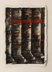 Vvii by Graham Dean, 1996, watercolour, sold Nov 2022