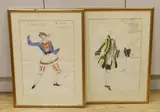 Untitled by Gladys Calthrop, ink and watercolour, sold Nov 2022