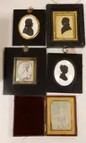 Painted silhouette of George Augustus Legge 1826 by John Miers, sculpture, sold Nov 2022