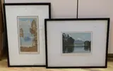 Calendarbridge' and 'Ellen's Isle, Loch Katrine by Robert Houston, pencil, offered Nov 2022